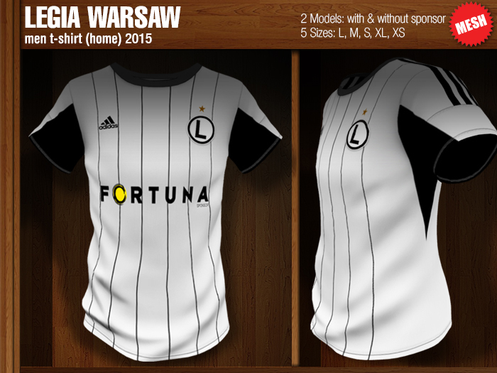 LEGIA_WARSAW - (home) - t-shirt - 2015 -