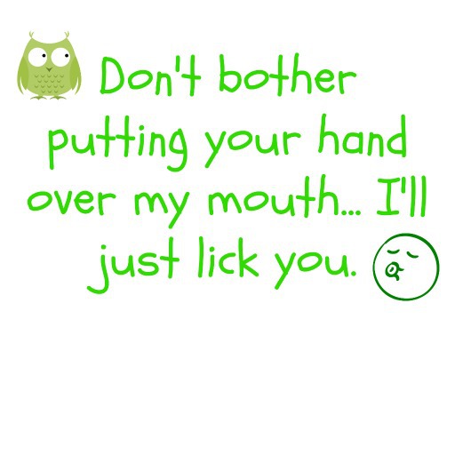 Hand on mouth