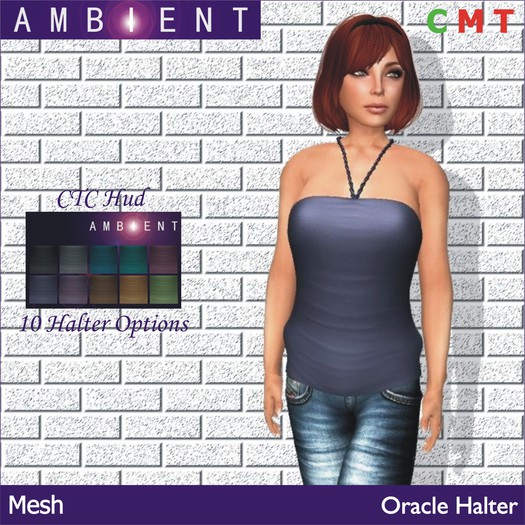 [AMBI] Mesh Oracle Halter (BOXED)