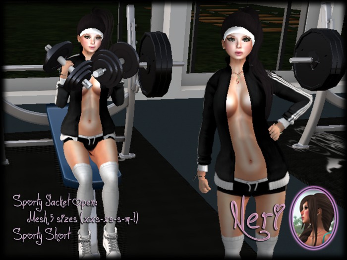 εїз ☆ Neri ☆ Sporty Girl Black ☆ εїз