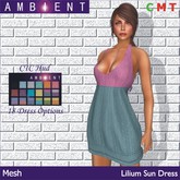 [AMBI] Mesh Lilium Sun Dress (BOXED)
