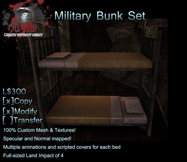 [0-4b] Military Bunk Set