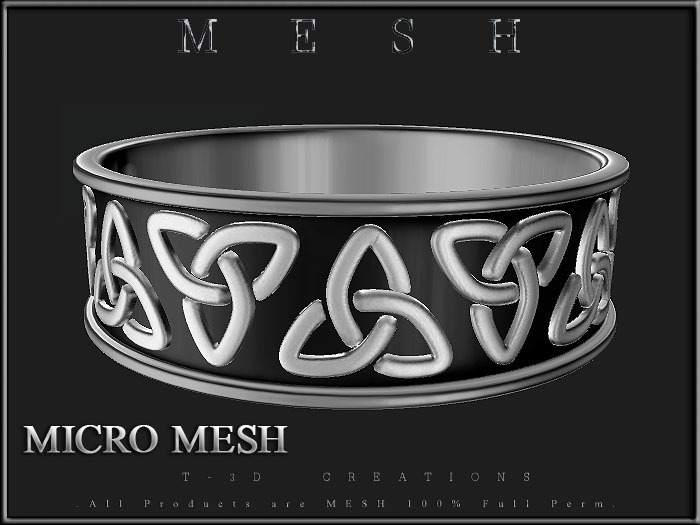 T-3D Creation [Button] MESH - Full Perm