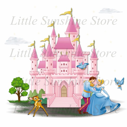 Wall Sticker  - A Fantasy World- Little Sunshine Store