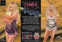 [Etchaflesh] Cherie Sweet Lingerie W/ Multipoint Texture HUD