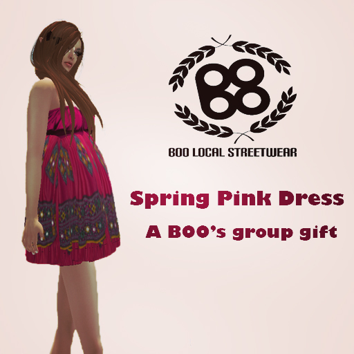BOO - Summer Pink Dress