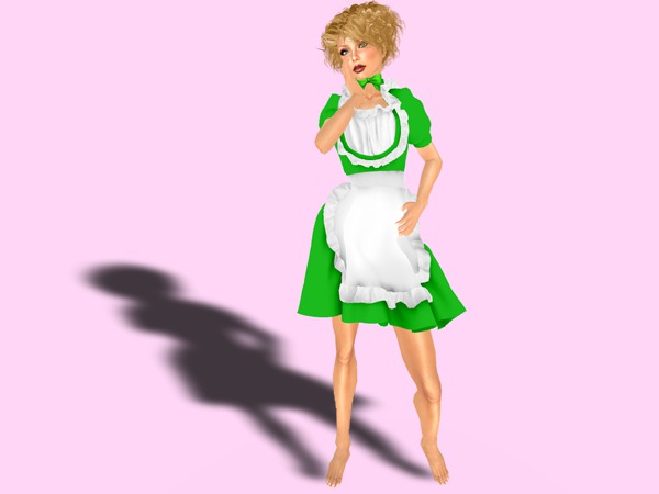 Maid Uniform  - Green