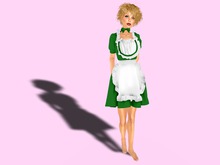Maid Uniform  - Green