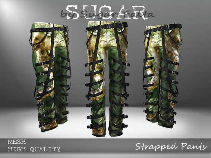 SUGAR for Men - Strapped Pants - OCTOPUS