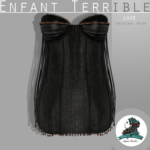 .Enfant Terrible. Willow Dress Raven