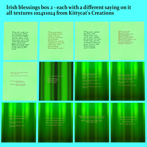 Irish Blessings 2 box