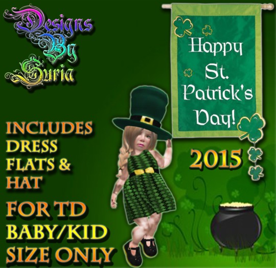DBS St Patrick's Day 2015 Outfit(BOXED)