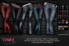 [Etchaflesh] Lyanna Pixie Jeans W/ HUD