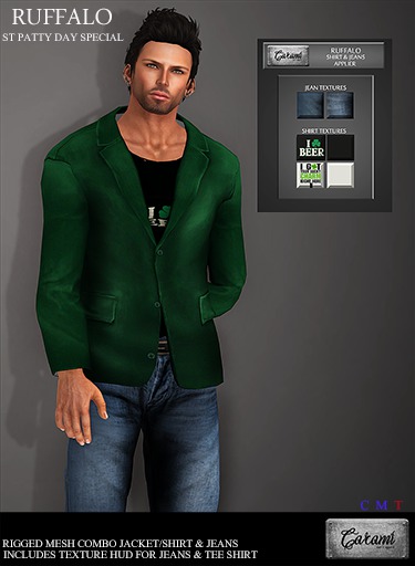 .::C::. Ruffalo St Patty Set - Shamrock Green
