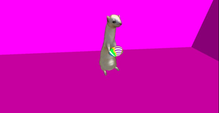 Animated Weasel With Egg