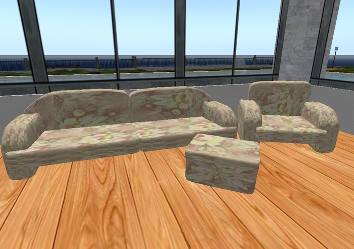 Mw sofa set faded rose