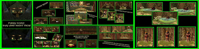 Wicked Elf_Fairy Home With Furniture