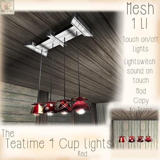 ~ASW~The Teatime Lights 7 Cups~Green