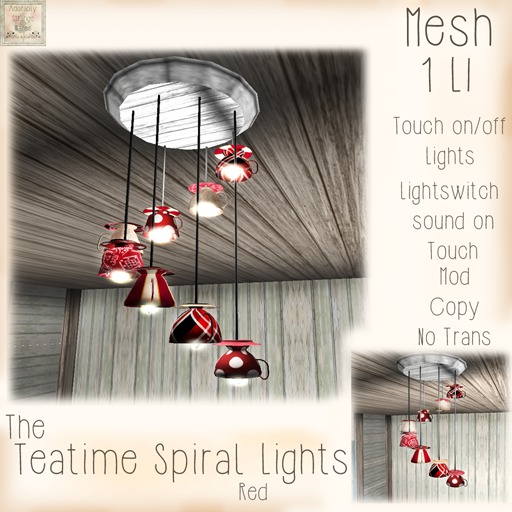 ~ASW~The Teatime Lights 7 Cups~Green