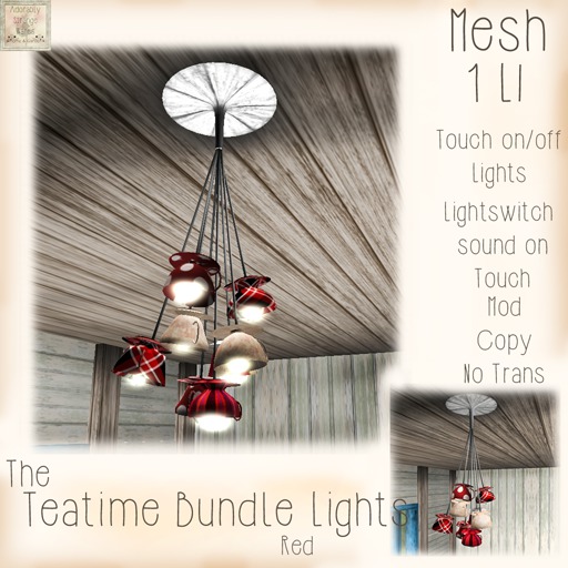 ~ASW~The Teatime Lights 7 Cups~Green