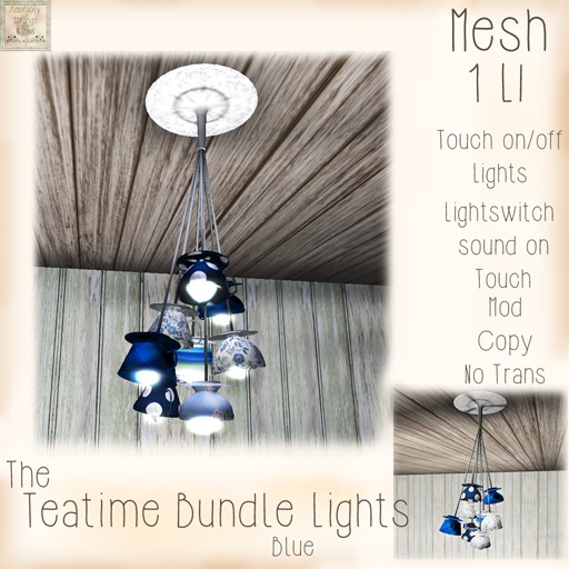 ~ASW~The Teatime Lights 7 Cups~Green