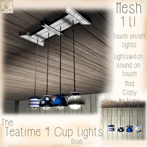 ~ASW~The Teatime Lights 7 Cups~Green