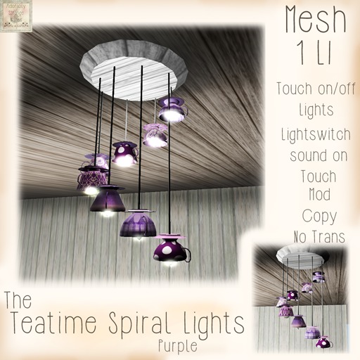 ~ASW~The Teatime Lights 7 Cups~Green