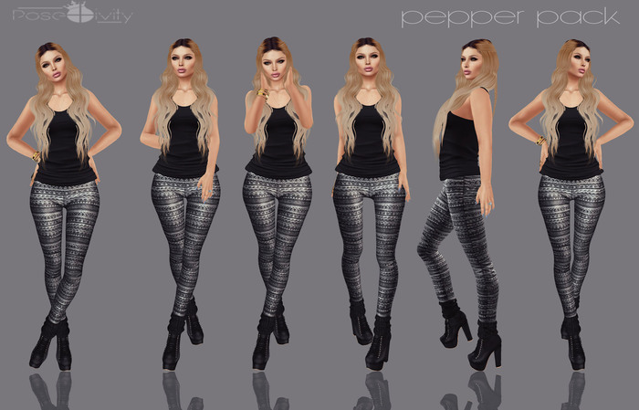 .[ pose+ivity ]. Pepper Pack