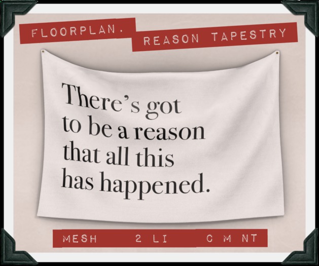 floorplan. reason tapestry [boxed]