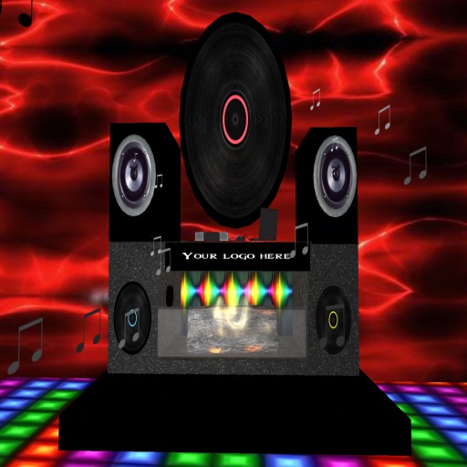 DJ Rockin Fireplace Boxed