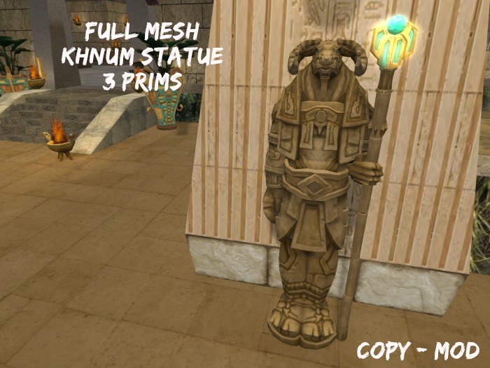 Khnum StatueGod Hight