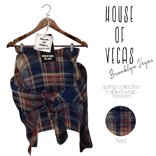 H.o.V Holland Wrap (Field Plaid)