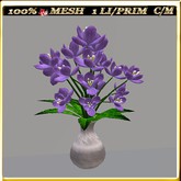LW_ Crocus in Vase - 21 (1 Land Impact / Prim)