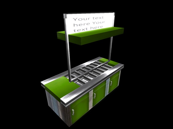 Vixen's shiny New Buffet Green