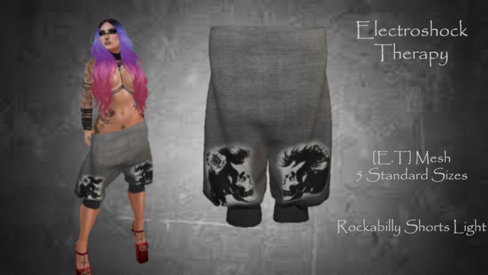 [E.T] Arabian Shorts Rockabilly Light
