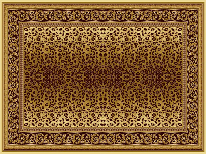 Leopard carpet