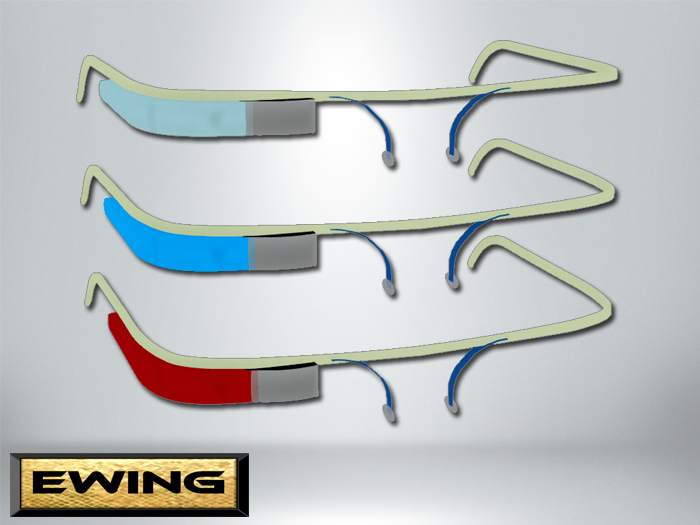 *+EWING+* Full Perm Geek Glasses