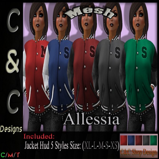 C&C Mesh Allessia Hud 5 Styles (Demo)