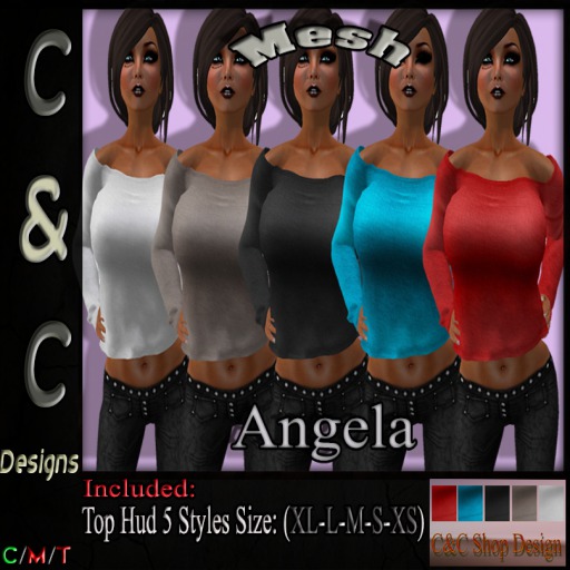 C&C Mesh Angela Hud 5 Styles (Demo)