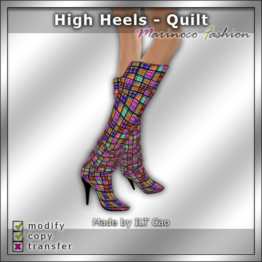 MF Shoes010 (High Heels - Quilt)