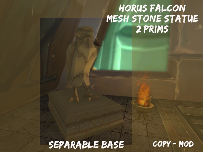 Horus Stone Statue Falcon