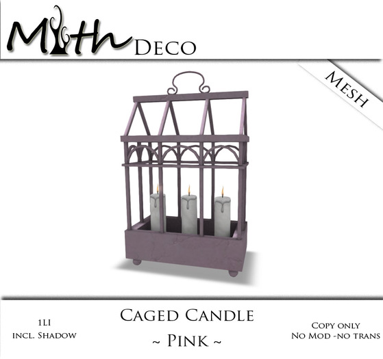 Myth - Caged Cadle Pink (B)