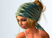 *NJoy* Wrapped Bow hair blond