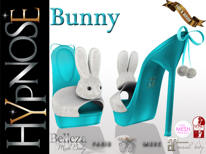 HYPNOSE - SHOES BUNNY BLUE