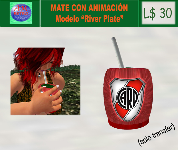 Mate Animado River Plate