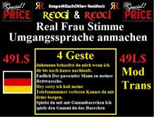 Real Frau Stimme Umgangssprache anmachen