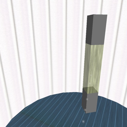 Water Column Pillar in Grey --Uranus