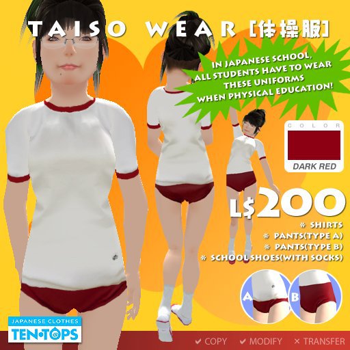 Taisoh Wear(red)
