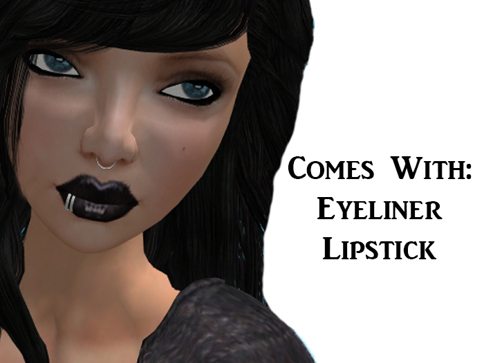 ::Black&Bold Makeup Set::