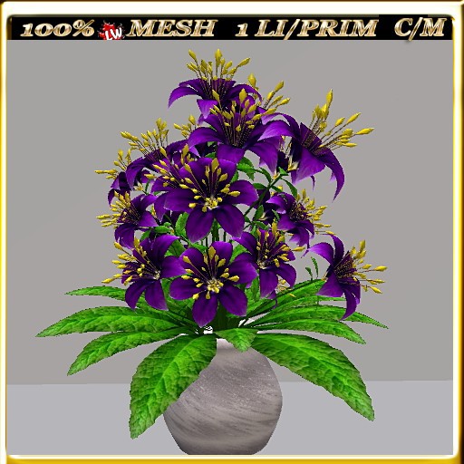 LW_ Lily in Vase - 39 (1 LI / 1 Prim)